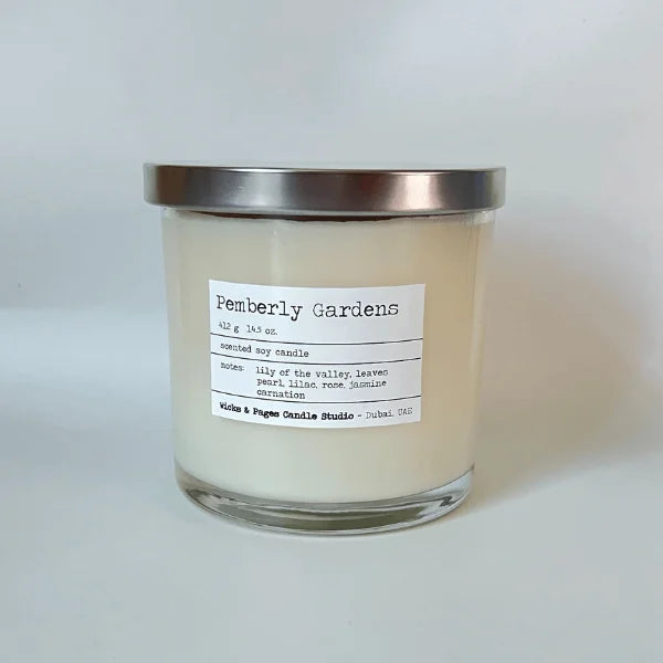 100% Soy Wax, Jasmine 412 gms