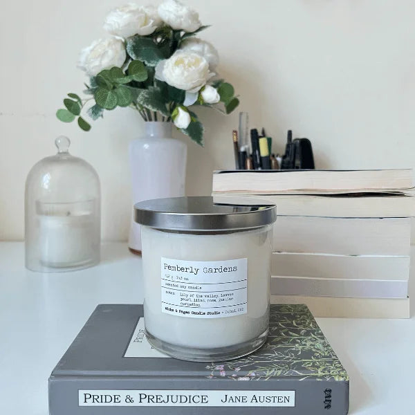 100% Soy Wax, Jasmine 412 gms