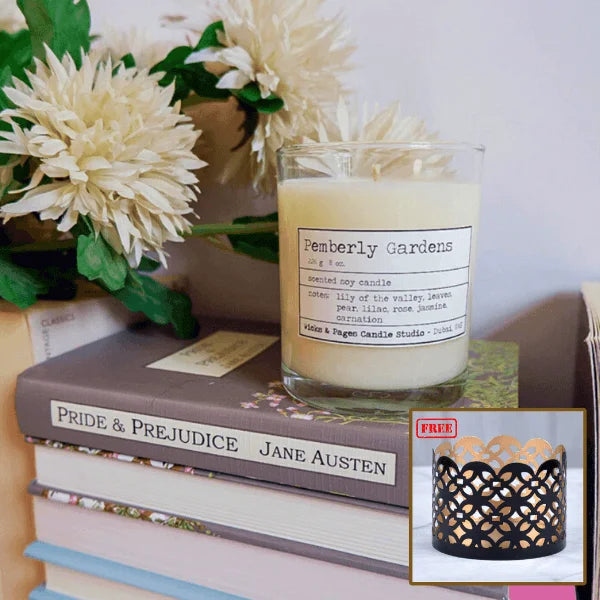 100% Soy Wax, Jasmine 412 gms