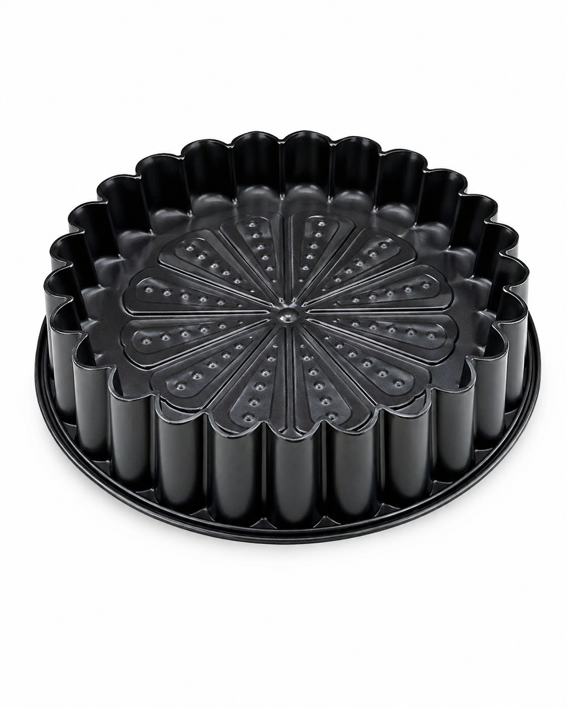 RSSLAV Cast Big Tart Cake Mold (28 Cm) – Premium Cast Aluminium Baking Pan