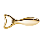 BUGATTI LINO Bottle Opener 24-Carat Gold-Plated, Soda Cap Lifter, Soft Drink Popper. Kitchen Tool. Made in Italy.