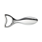 BUGATTI LINO Bottle Opener shining stainless steel-color finishing, Soda Cap Lifter, Soft Drink Popper. Kitchen Tool. Made in Italy.