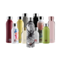 Bugatti B Bottle Twin Ultra-light and Thermal 18/10 stainless steel Bottle for Cold and Hot Water - Fauna Marina 500ml