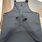 Vegan (Grained Leather Look) Apron – Black Barley (Portugal)
