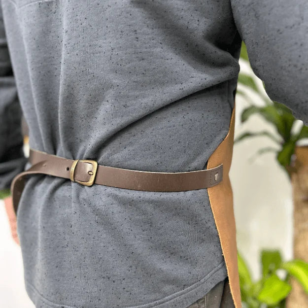 Leather Apron – Soft (made in Portugal) Camel