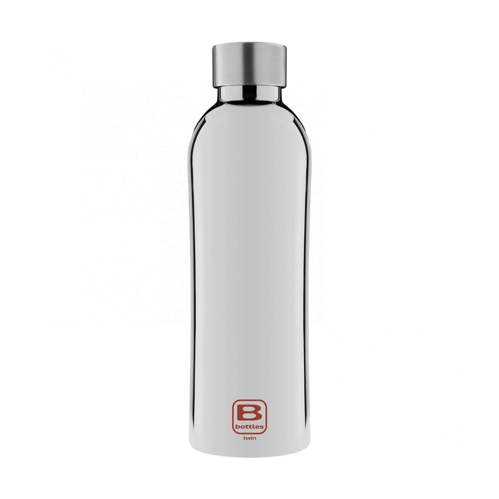Bugatti Bottle Twin Water Bottle Lux Silver Color 800ML and Stainless Water Bottles