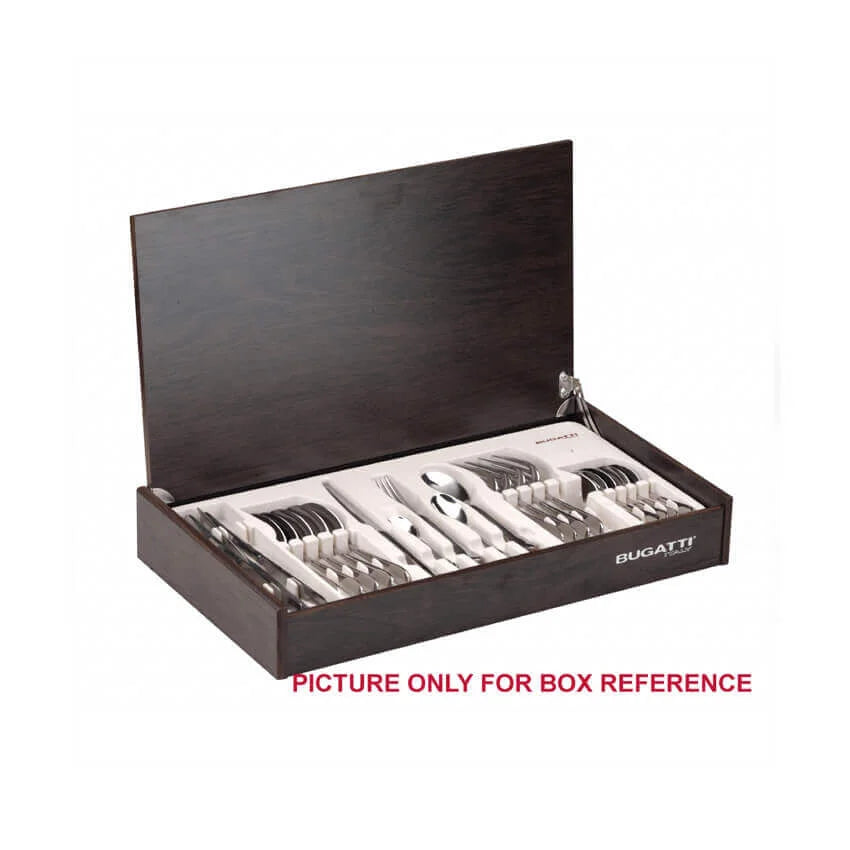 Casa Bugatti 50 pcs Ares PVD Gold – Flatware/Cutlery