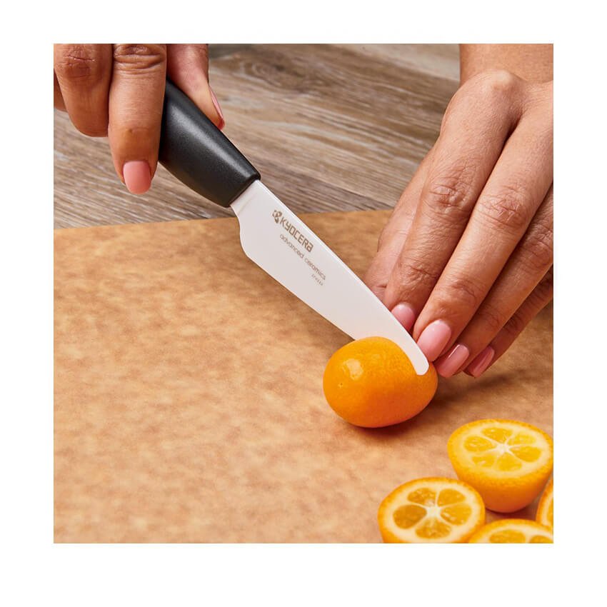 KYOCERA WHITE CERAMIC CHEF Set 3-piece Knife Set | Ceramic Chef's Knife