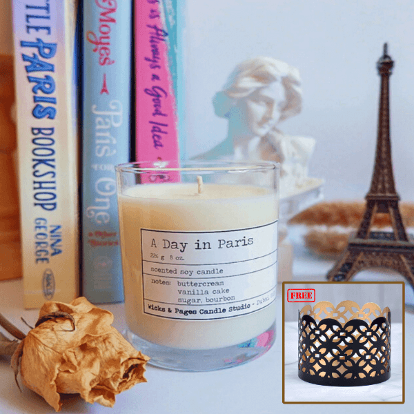 A Day in Paris Soy Scented Candle - Candles | Best Home Decor