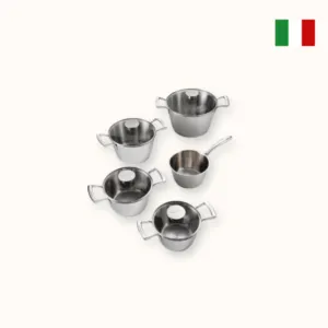 Casa Bugatti Stainless Steel 9pc Cookware | Home Accessories