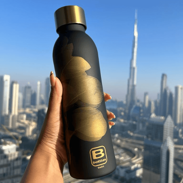 2 Casa Bugatti Square Gold B Bottles | Best Home Decor In Dubai, UAE