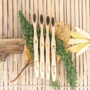 Charcoal Bamboo Tootbrush - Best Home Decor in Dubai, UAE | Home Decor Online Store UAE