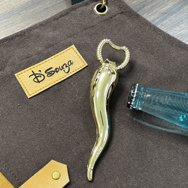 Casa Bugatti C-Hornetto Bottle Opener - Gold 5 Casa Bugatti C-Hornetto Bottle Opener - Gold