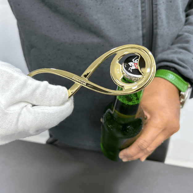 Casa Bugatti Infinity Bottle Opener – Gold 2 Casa Bugatti Infinity Bottle Opener – Gold