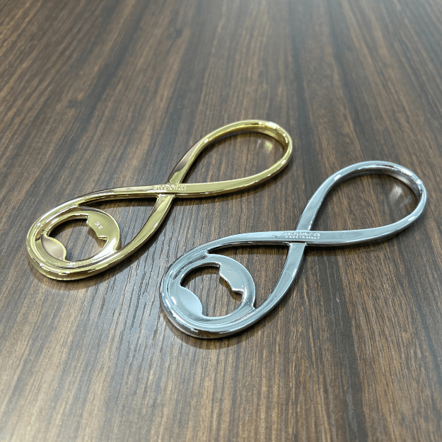 Casa Bugatti Infinity Bottle Opener – Gold 4 Casa Bugatti Infinity Bottle Opener – Gold