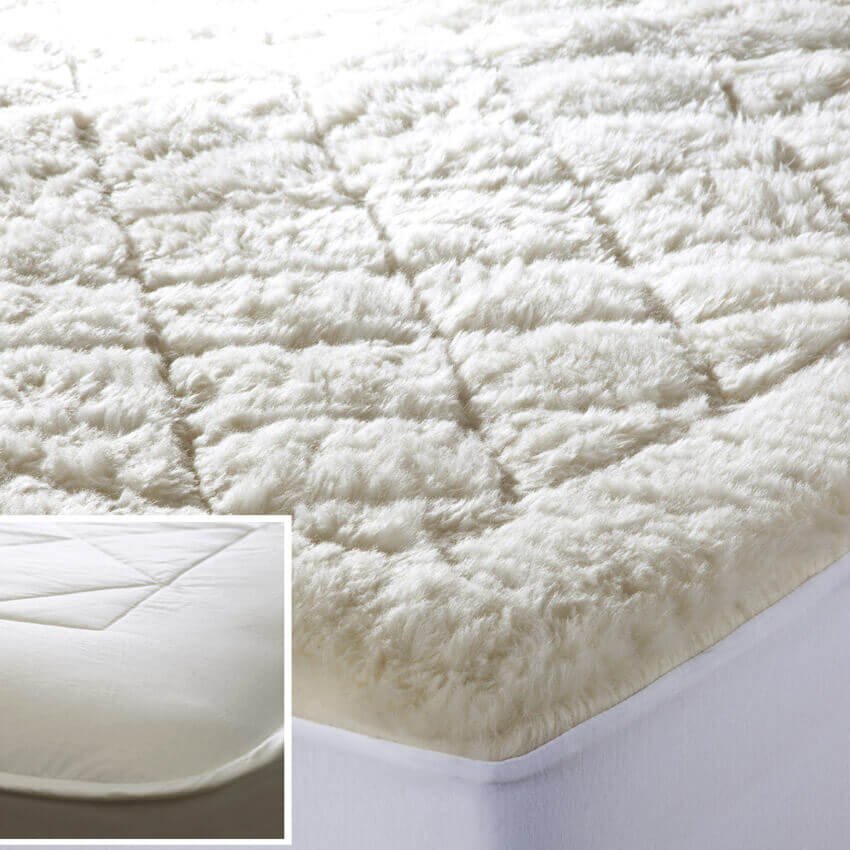 Kouchini Organic Wool Mattress Overlay Queen 1 Kouchini Organic Wool Mattress Overlay Queen